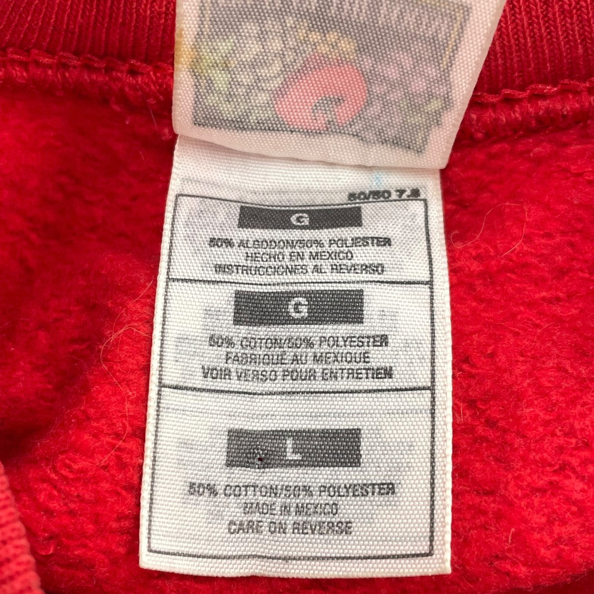 FRUIT OF THE LOOM(フルーツオブザルーム) 90sスウェット レッド