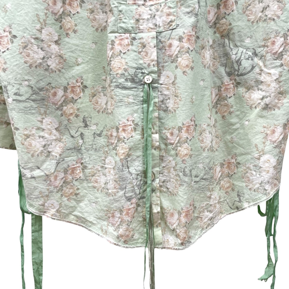 花柄シャツ