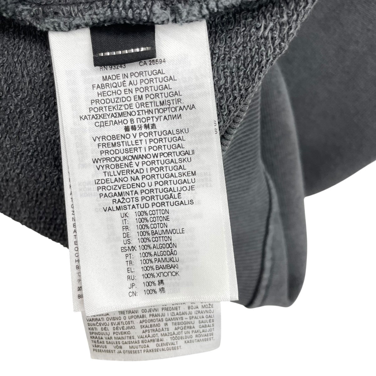 【新品・未使用】DIESEL パーカー グレー　XLサイズ　タグ付き DIESEL(ディーゼル) ジップパーカー A06203 グレー サイズ S｜【公式