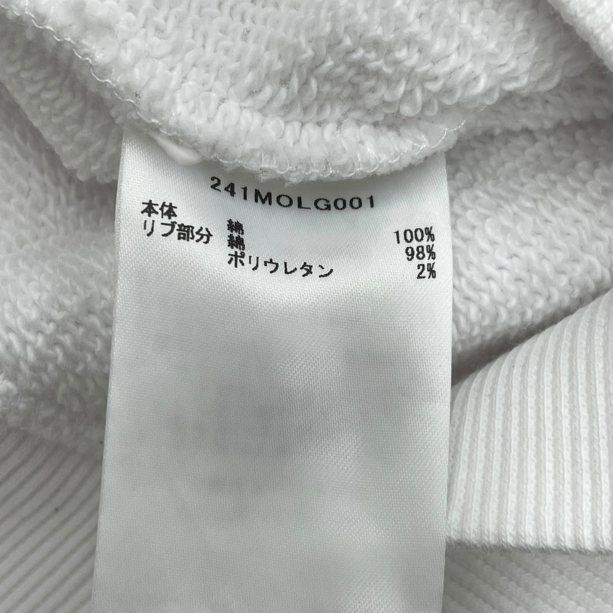 24SSBasic sweat crew neckスウェット241MOLG001