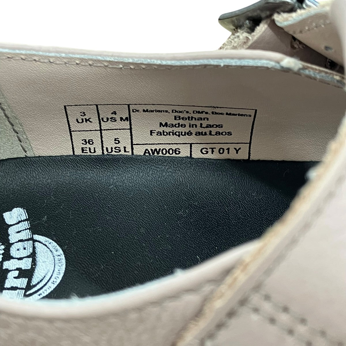 Dr．Martens Bethanレザーシューズ31294348 古着・中古-4枚目のアイテム画像