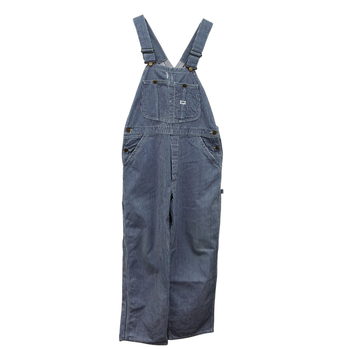 LEE 70s ヒッコリーストライプオーバーオール 古着・中古-1枚目のアイテム画像