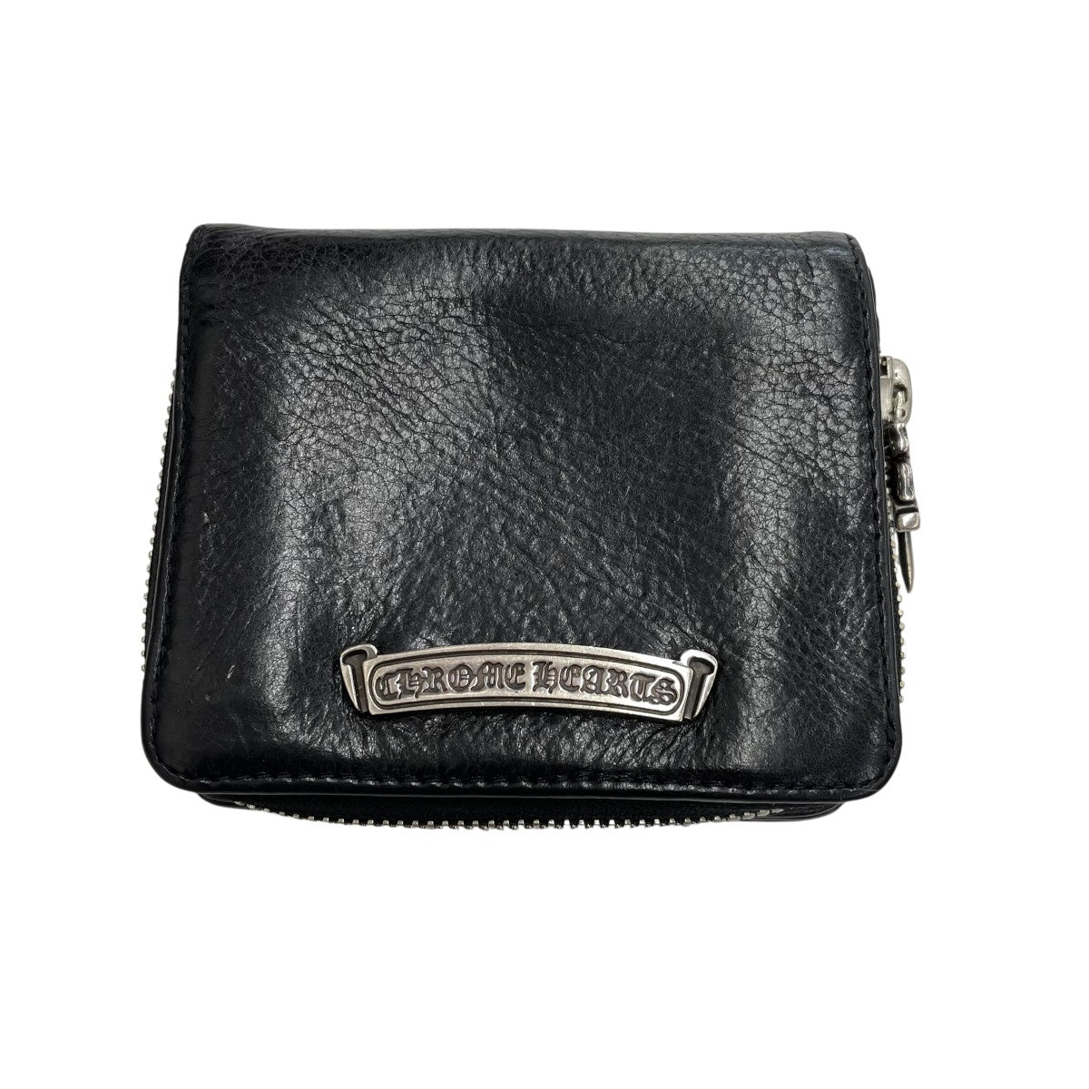CHROME HEARTS square zip bill wallet2つ折り財布 古着・中古-1枚目のアイテム画像