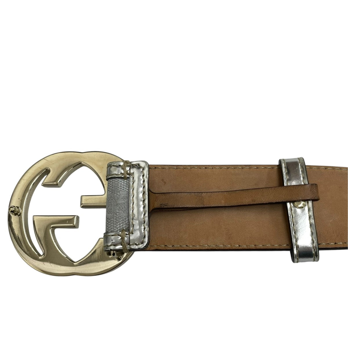 GUCCI(グッチ) Gロゴベルト シルバー｜【公式】カインドオルオンライン