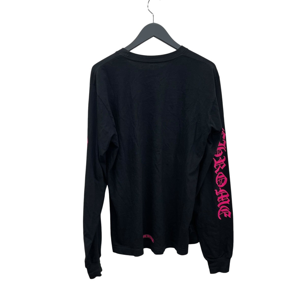 CHROME HEARTS Script LOGO L／S T-Shirt長袖Tシャツ 古着・中古-2枚目のアイテム画像