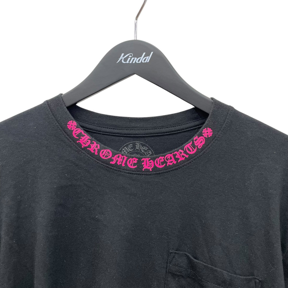 CHROME HEARTS Script LOGO L／S T-Shirt長袖Tシャツ 古着・中古-3枚目のアイテム画像