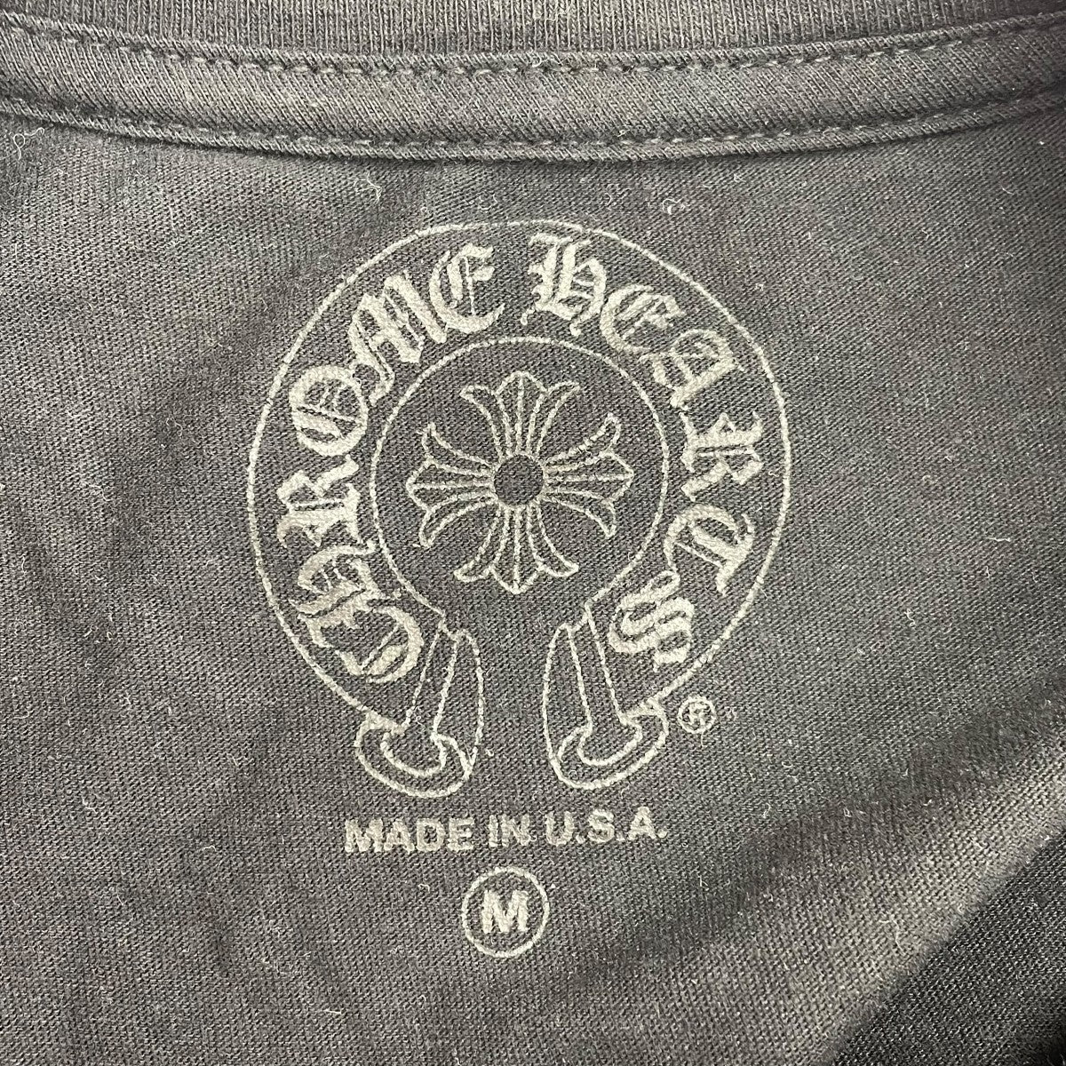 CHROME HEARTS Script LOGO L／S T-Shirt長袖Tシャツ 古着・中古-6枚目のアイテム画像