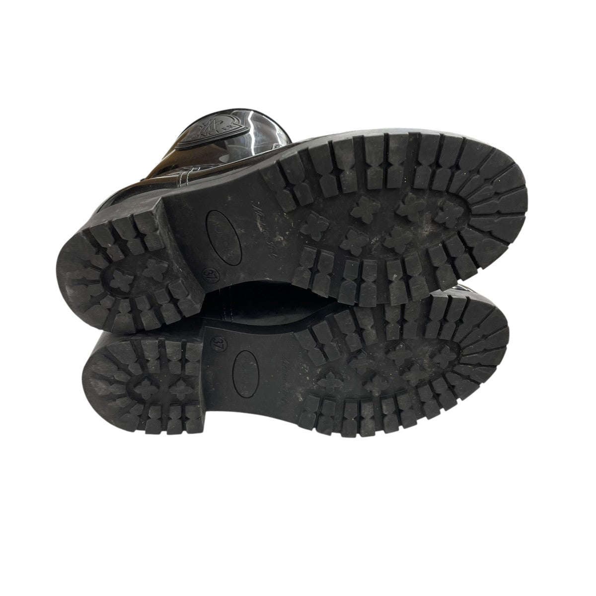 MONCLER GINETTEエナメルブーツ 古着・中古-4枚目のアイテム画像