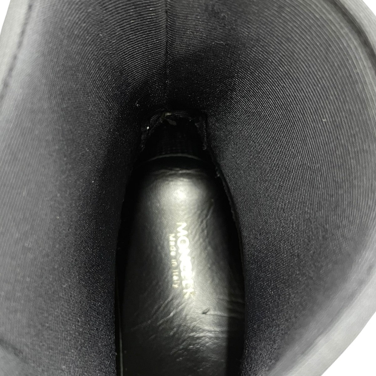 MONCLER GINETTEエナメルブーツ 古着・中古-5枚目のアイテム画像