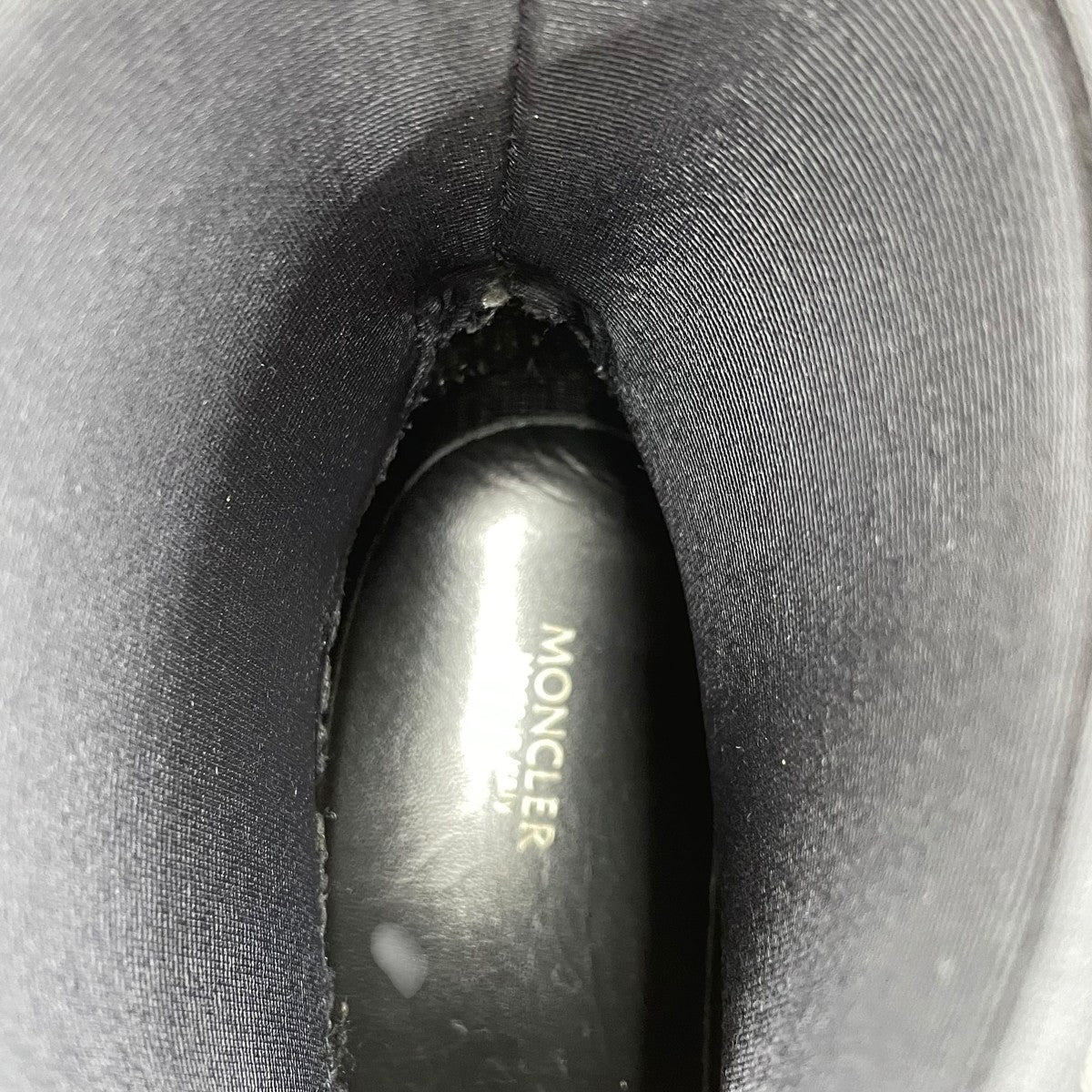 MONCLER GINETTEエナメルブーツ 古着・中古-6枚目のアイテム画像