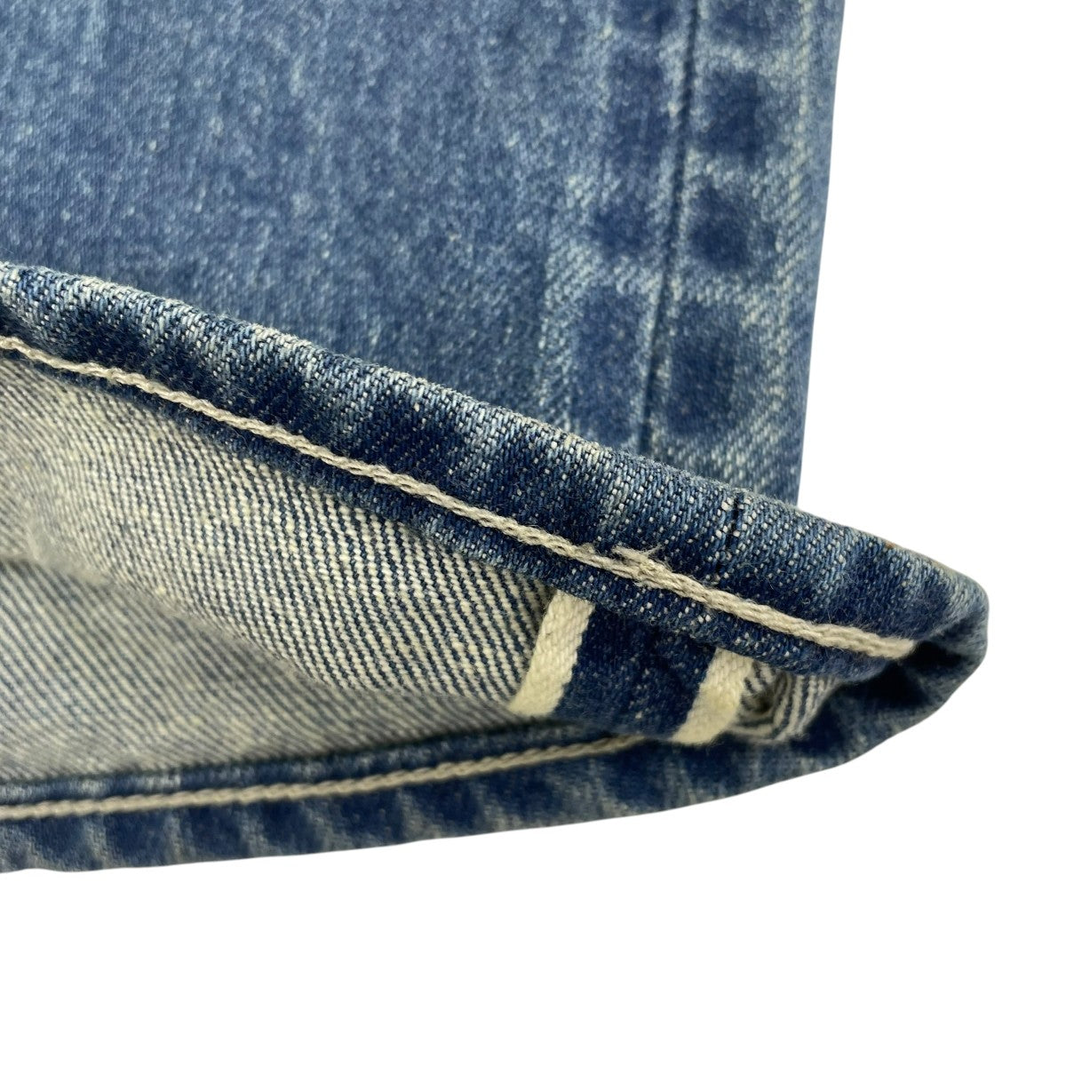 SELVEDGE FADED HEAVY DENIM WIDE PANTSデニムパンツA25AP03DH