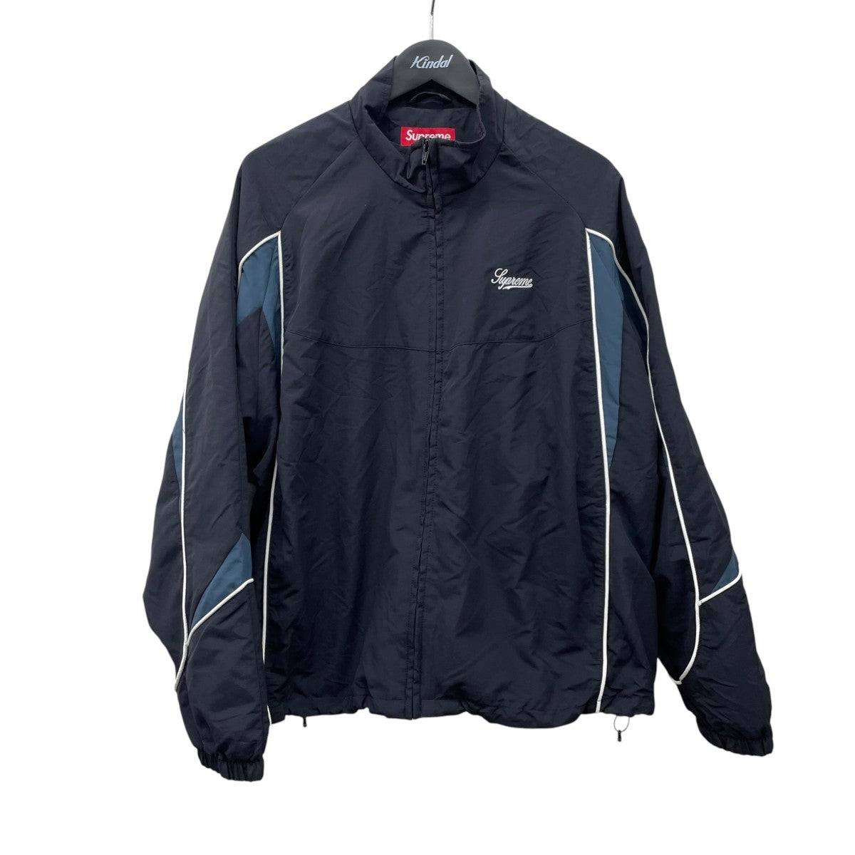 FW25Contrast Piping Track Jacketナイロンジャケット