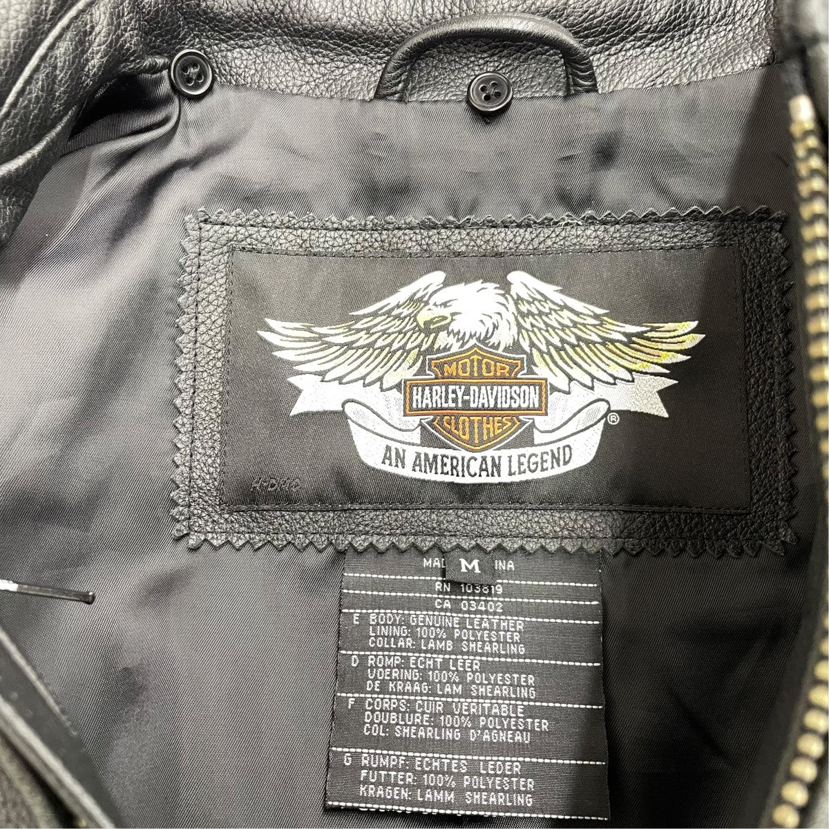 レザーライダースジャケット