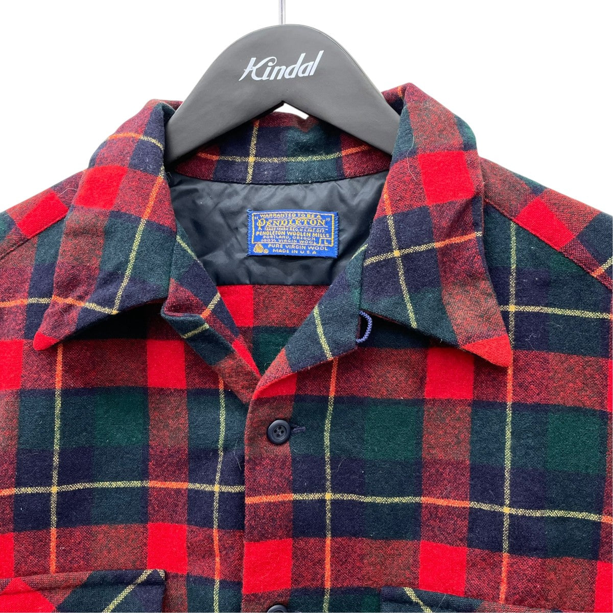 PENDLETON(ペンドルトン) 70sネルシャツ レッド サイズ L｜【公式