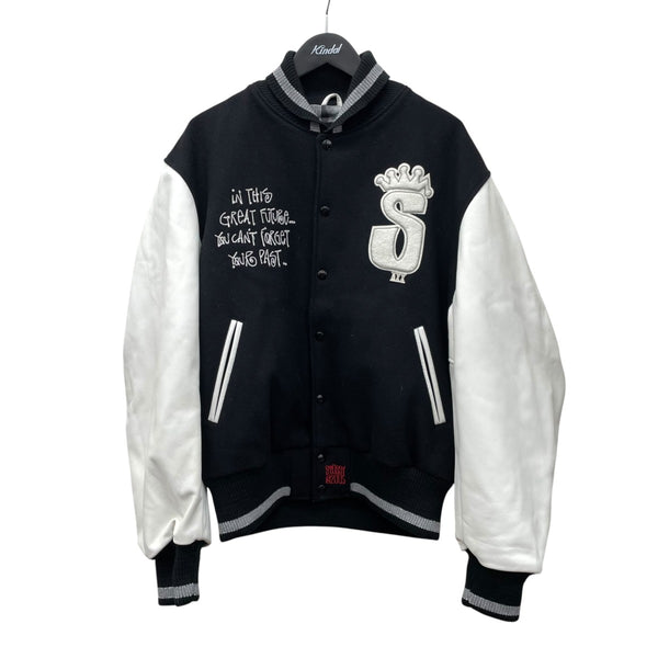 stussy(ステューシー) 25周年スタジャン ブラック サイズ L｜【公式