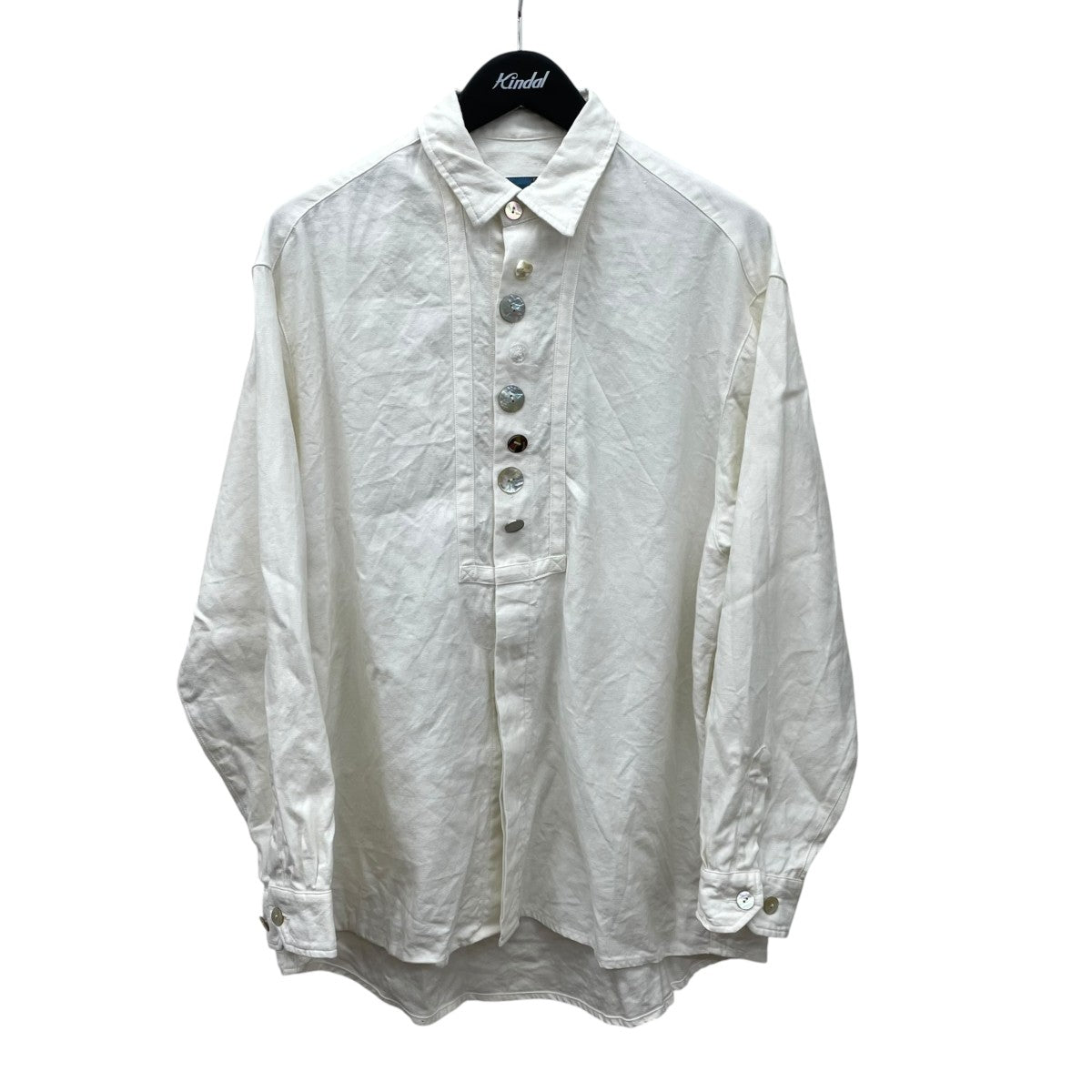 25AWPATCH BUTTON LINEN SHシャツ25050410001830