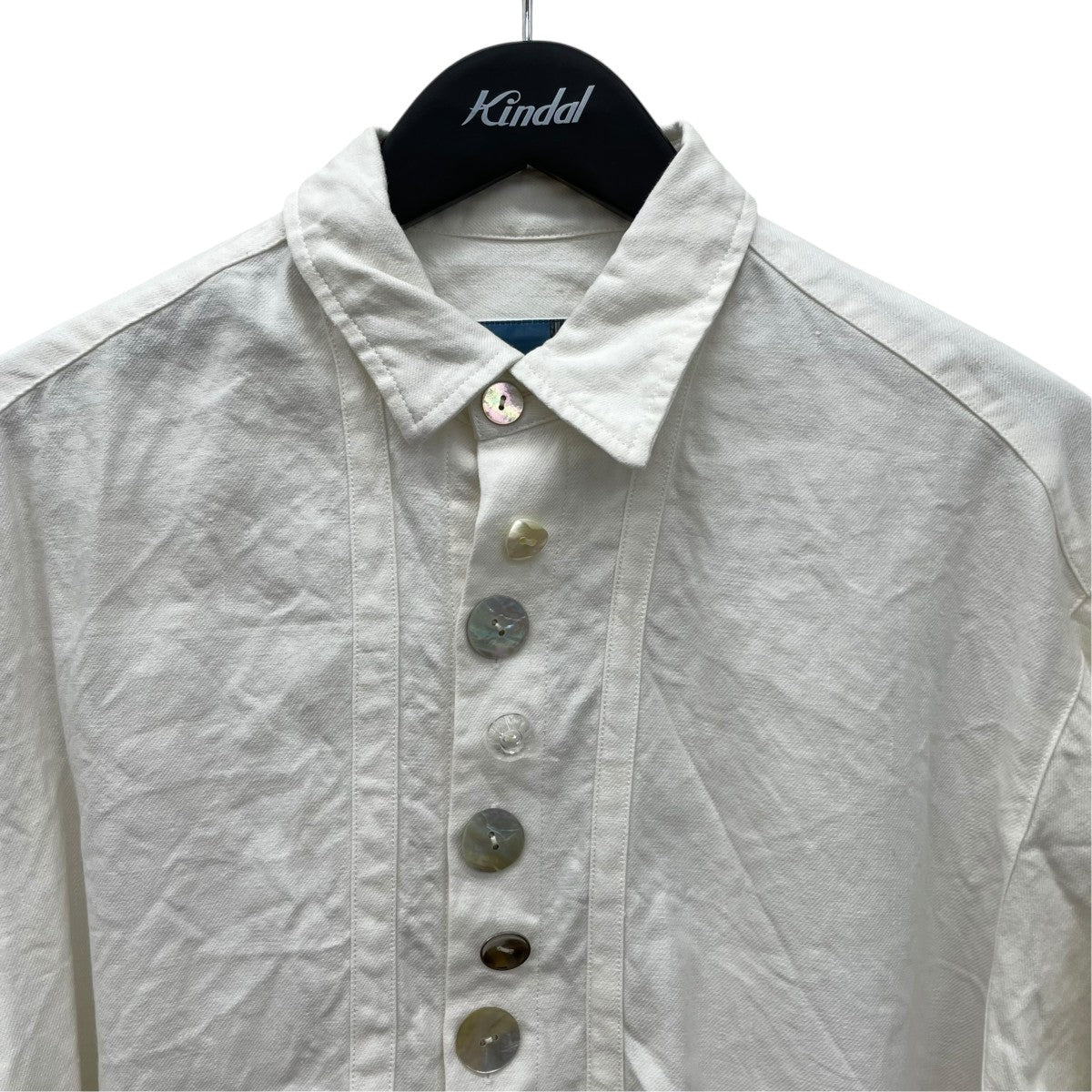 25AWPATCH BUTTON LINEN SHシャツ25050410001830