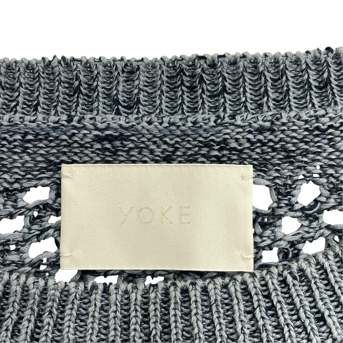 ARKNets別注 MESHED KNITニットYK22SS0346S-BL