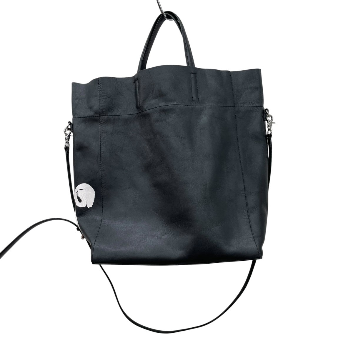 MANA logo toteレザートートバッグ550119 古着・中古-2枚目のアイテム画像