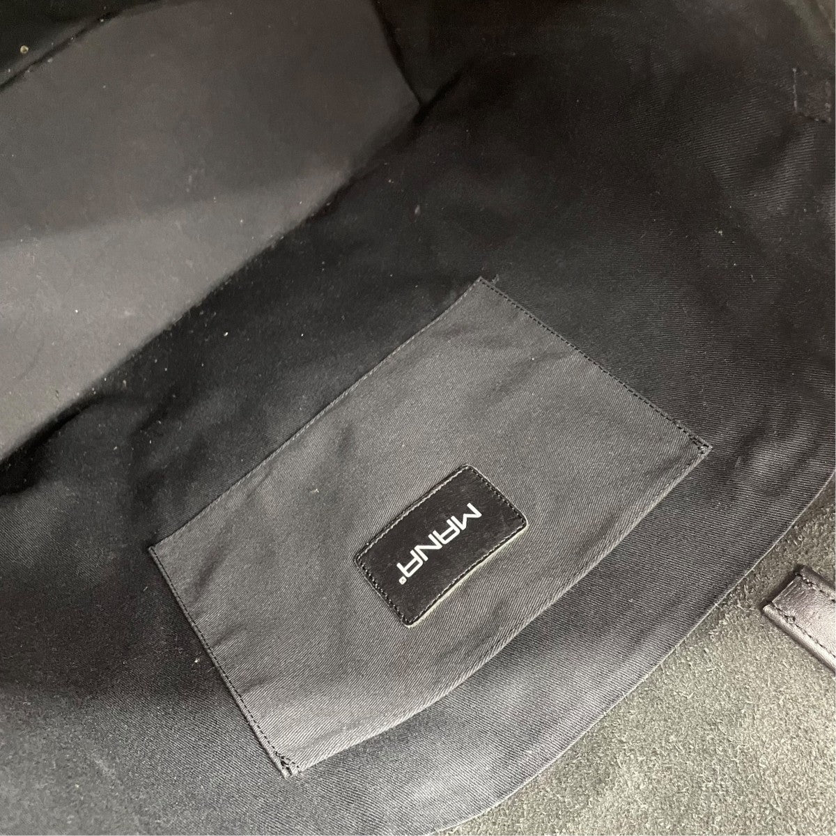MANA logo toteレザートートバッグ550119 古着・中古-7枚目のアイテム画像