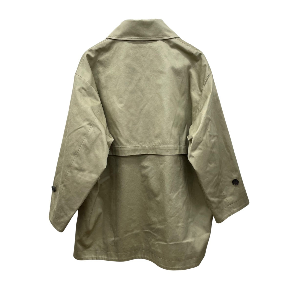 IENA LA BOUCLE コットンギャバジンステンカラーハーフコート26020914102010 古着・中古-2枚目のアイテム画像