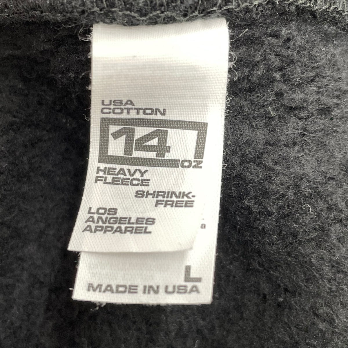 LOS ANGELES APPAREL ジップパーカー 古着・中古-5枚目のアイテム画像