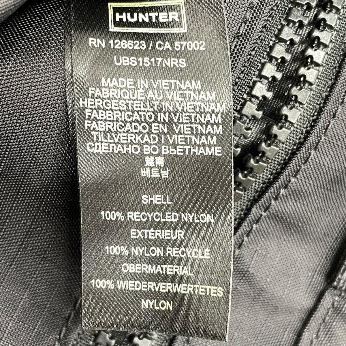 HUNTER TRAVEL TOTEリュック 古着・中古-6枚目のアイテム画像