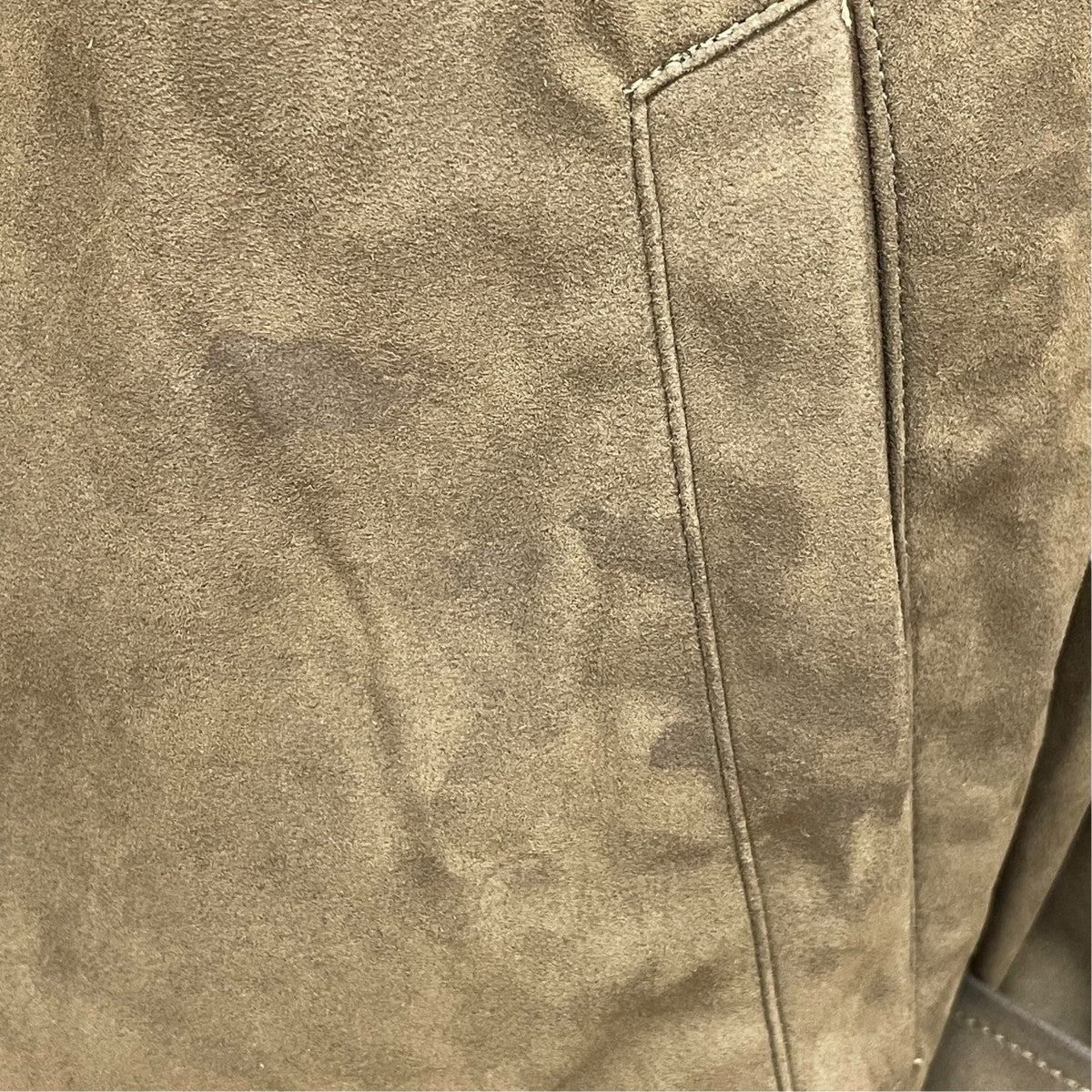 UNITED ARROWS スエードライクシングルライダースジャケット1125-1-398751 古着・中古-5枚目のアイテム画像