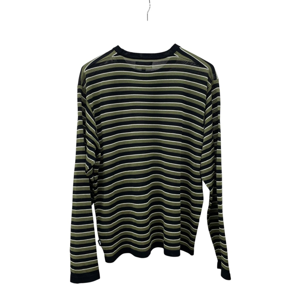 lightweight stripe sweater長袖カットソー