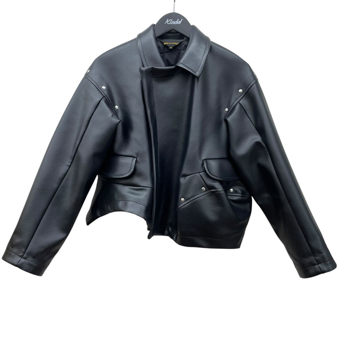 COMME des GARCONS フェイクレザージャケットGR-J059 古着・中古-1枚目のアイテム画像