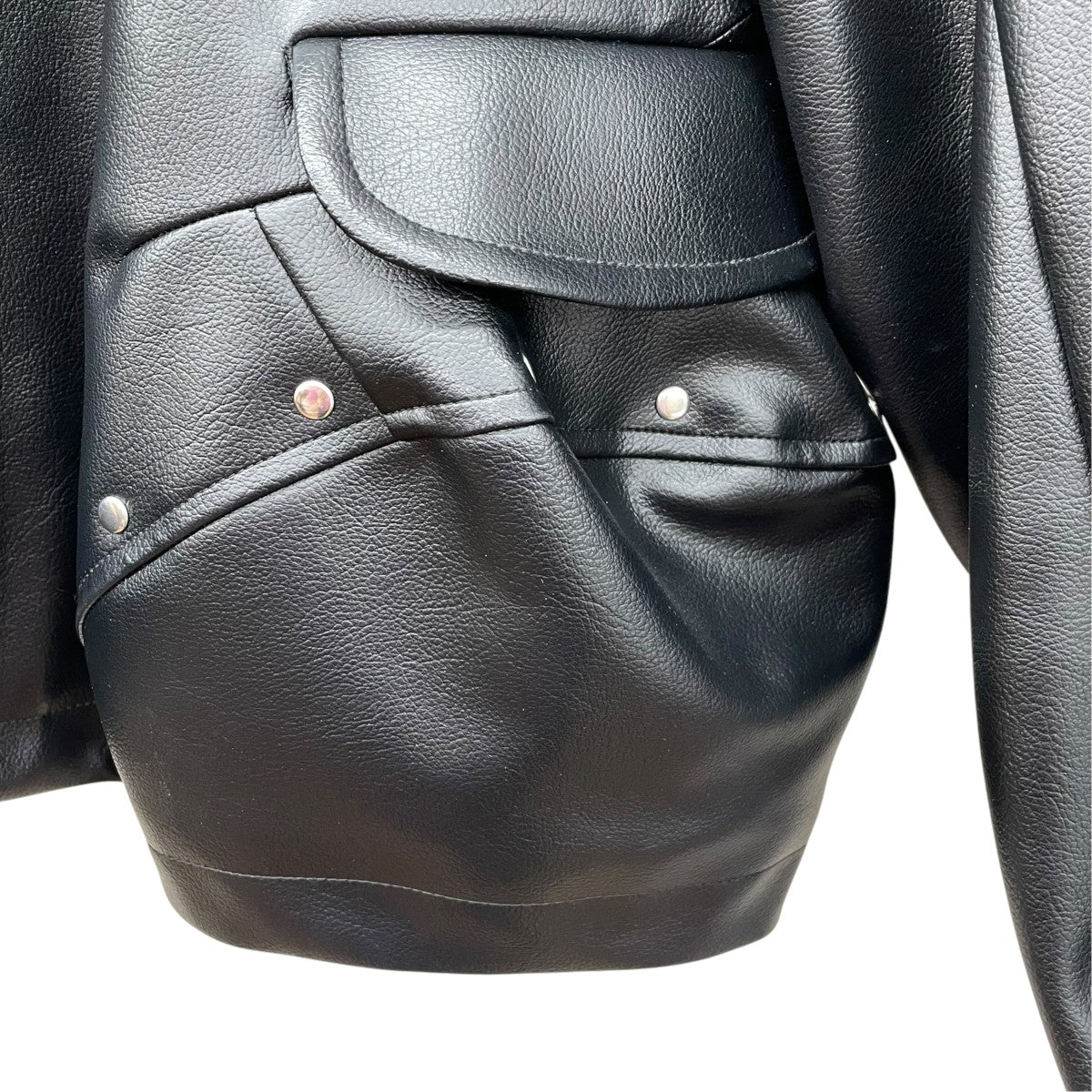 COMME des GARCONS フェイクレザージャケットGR-J059 古着・中古-4枚目のアイテム画像