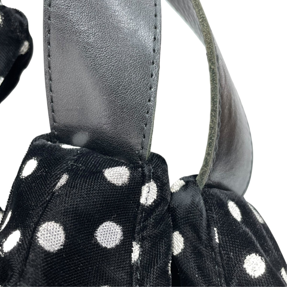 tricot COMME des GARCONS ドットハンドバッグTB-K 210 古着・中古-4枚目のアイテム画像