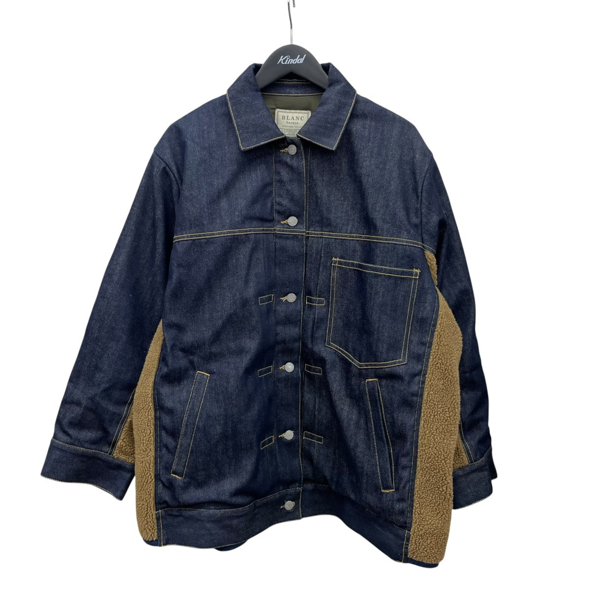 デニム切り替えジャケットBB15-506