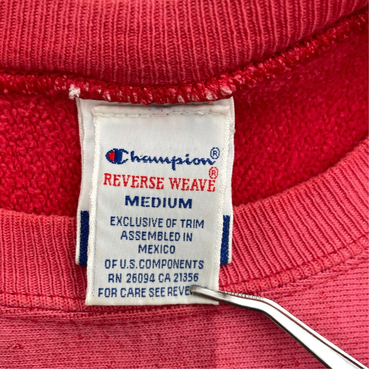 Champion REVERSE WEAVE 90s ダブルタグ 古着・中古-8枚目のアイテム画像