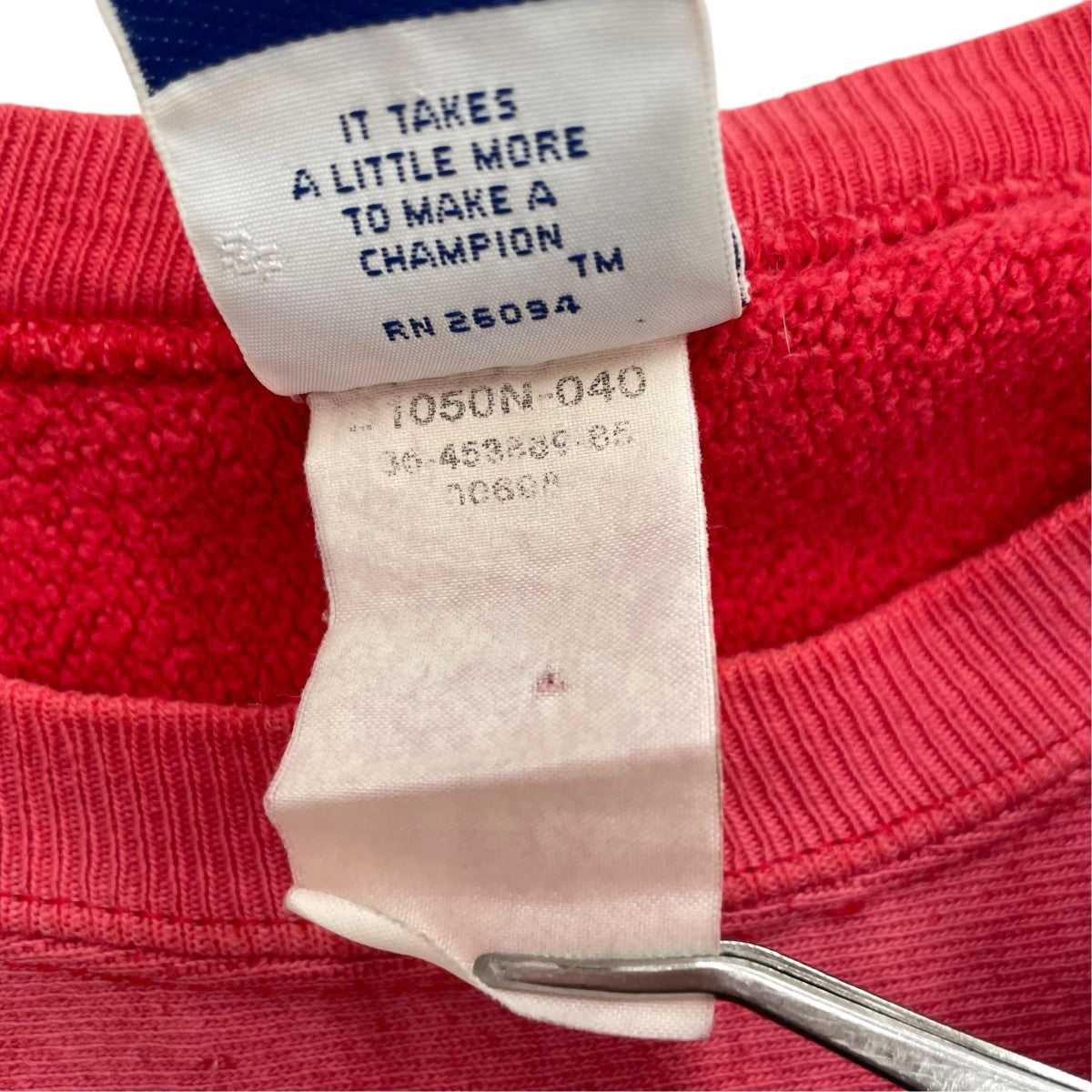 Champion REVERSE WEAVE 90s ダブルタグ 古着・中古-9枚目のアイテム画像