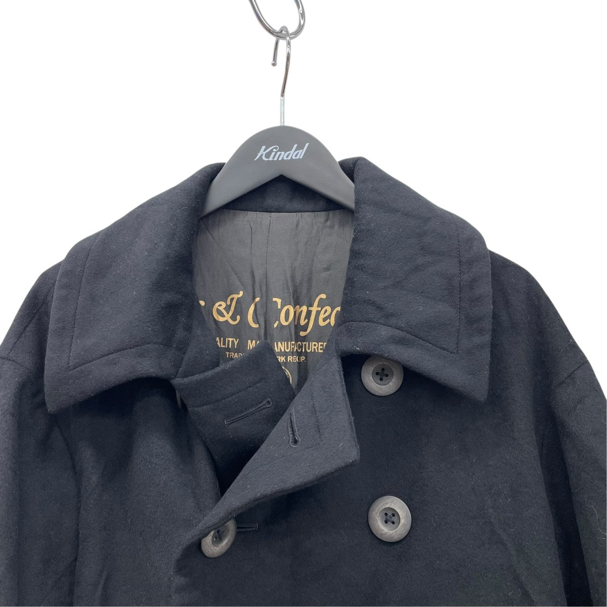 ROBES＆CONFECTIONS カシミヤ混コート 古着・中古-3枚目のアイテム画像