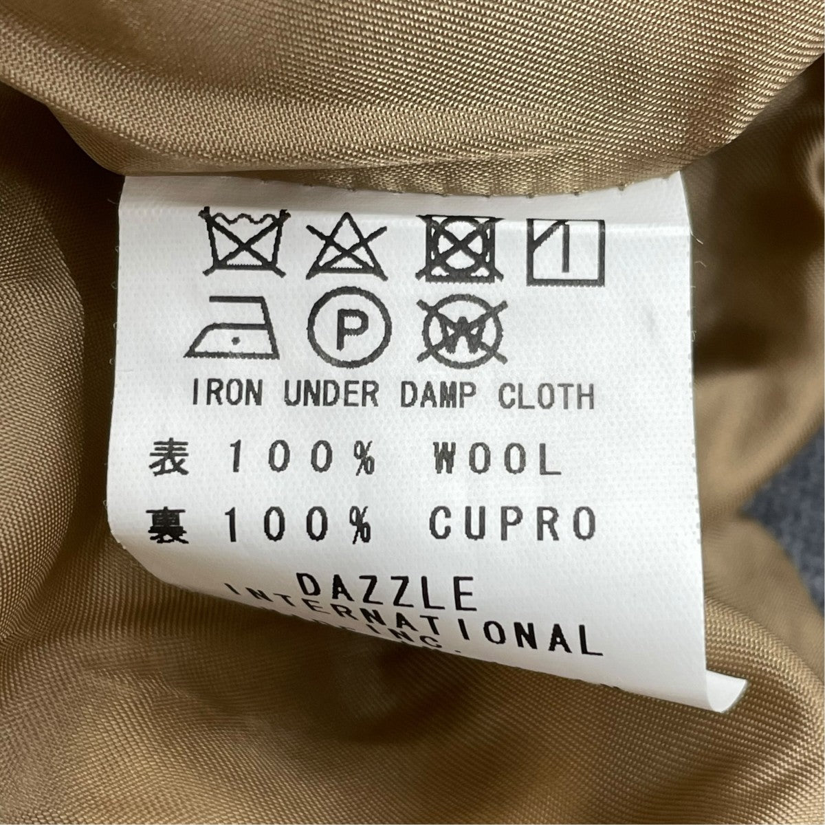 Dry bones チェックブルゾンDAZZLE 古着・中古-6枚目のアイテム画像