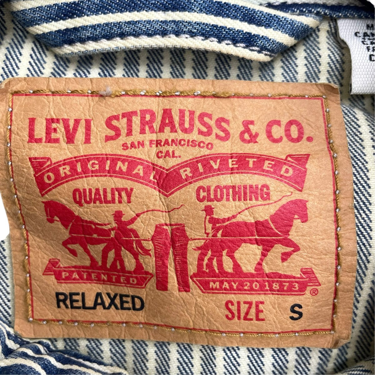LEVI’S デニムジャケット 古着・中古-5枚目のアイテム画像