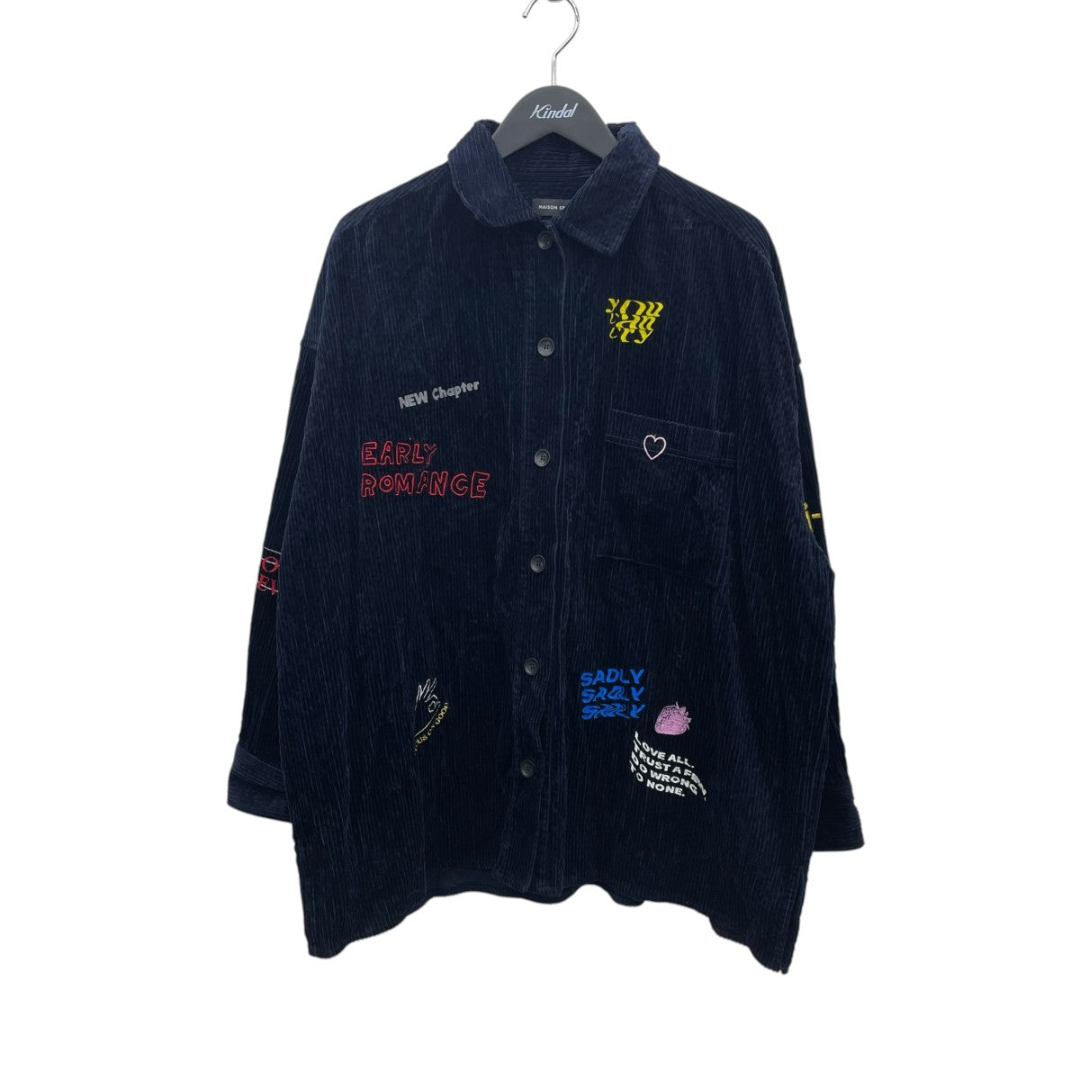 MAISON SPECIAL コーデユロイジャケット 古着・中古-1枚目のアイテム画像