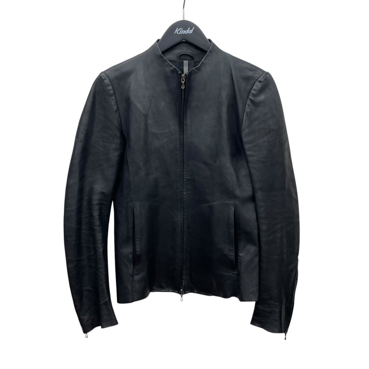 KAZUYUKI KUMAGAI ATTACHMENT シングルライダースジャケット 古着・中古-1枚目のアイテム画像
