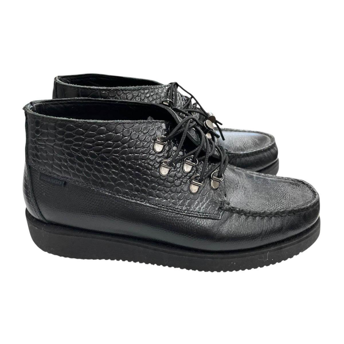 SEBAGO×ENGINEERED GARMENTS OVERLAP EXOTICブーツ 古着・中古-3枚目のアイテム画像