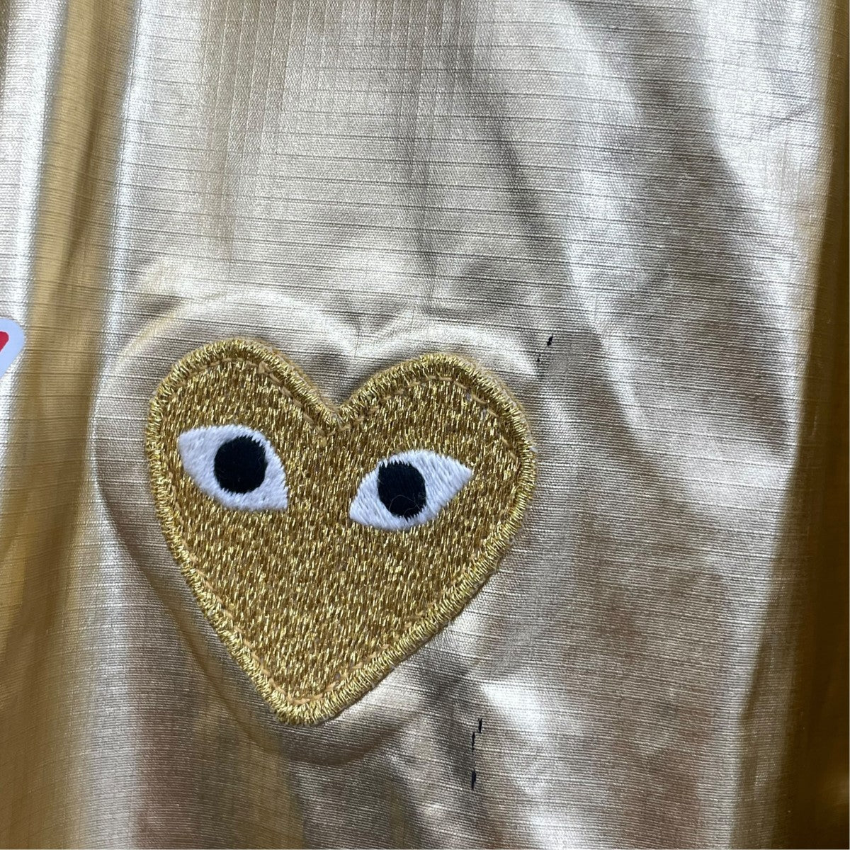 PLAY COMME des GARCONS×K-WAY FULL ZIPナイロンジャケット 古着・中古-4枚目のアイテム画像