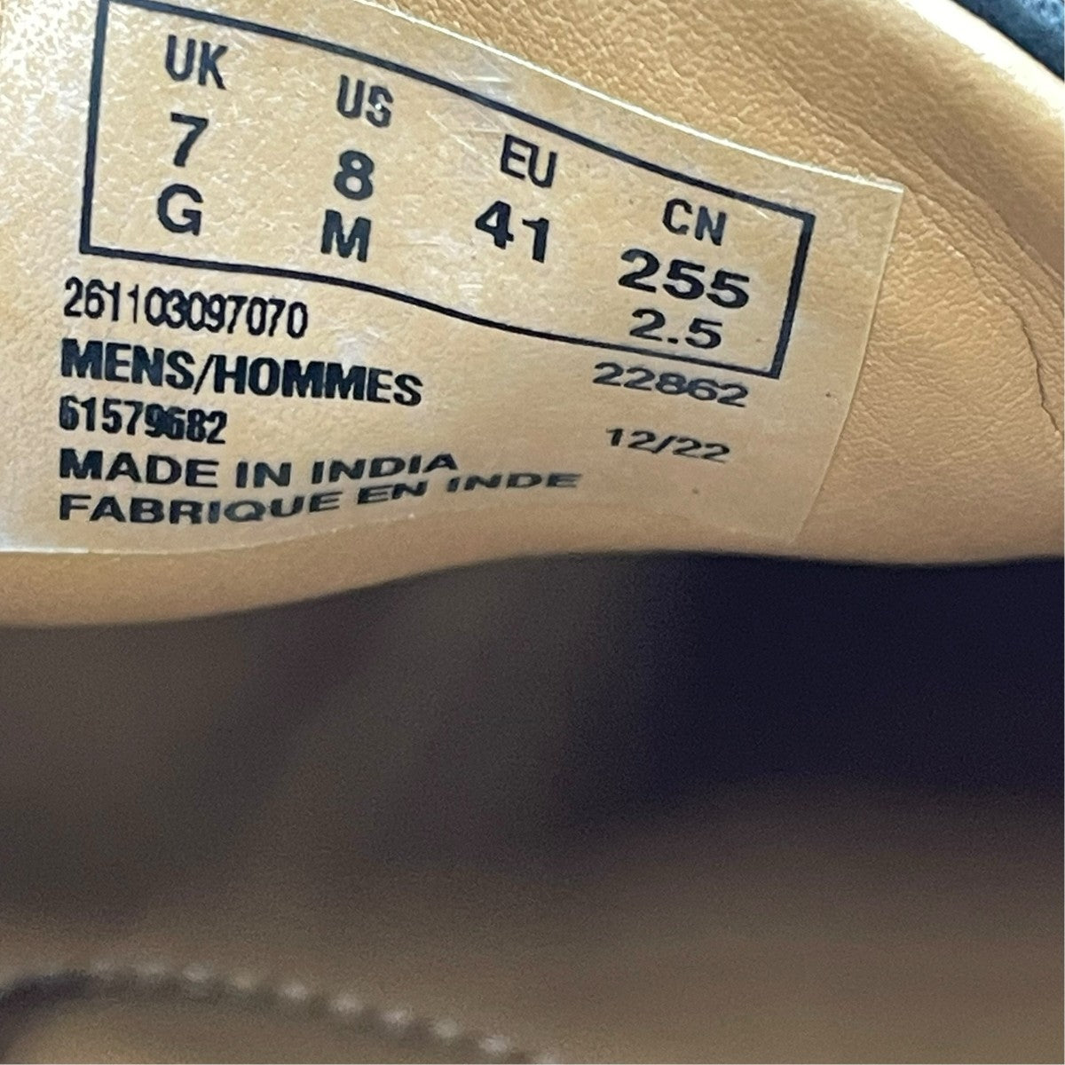 CLARKS collection tilden capシューズ 古着・中古-7枚目のアイテム画像