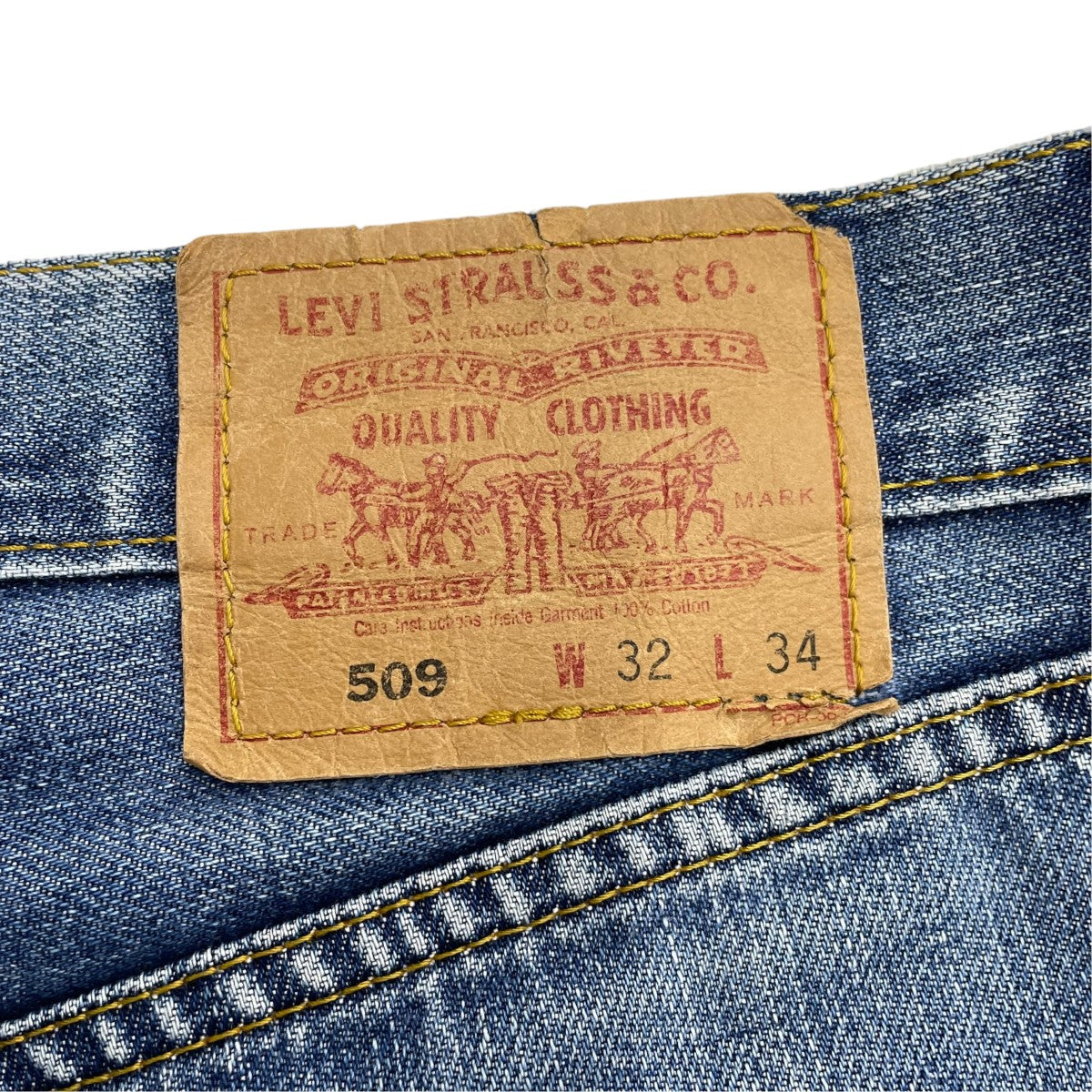 LEVI’S 509デニムパンツ 古着・中古-5枚目のアイテム画像