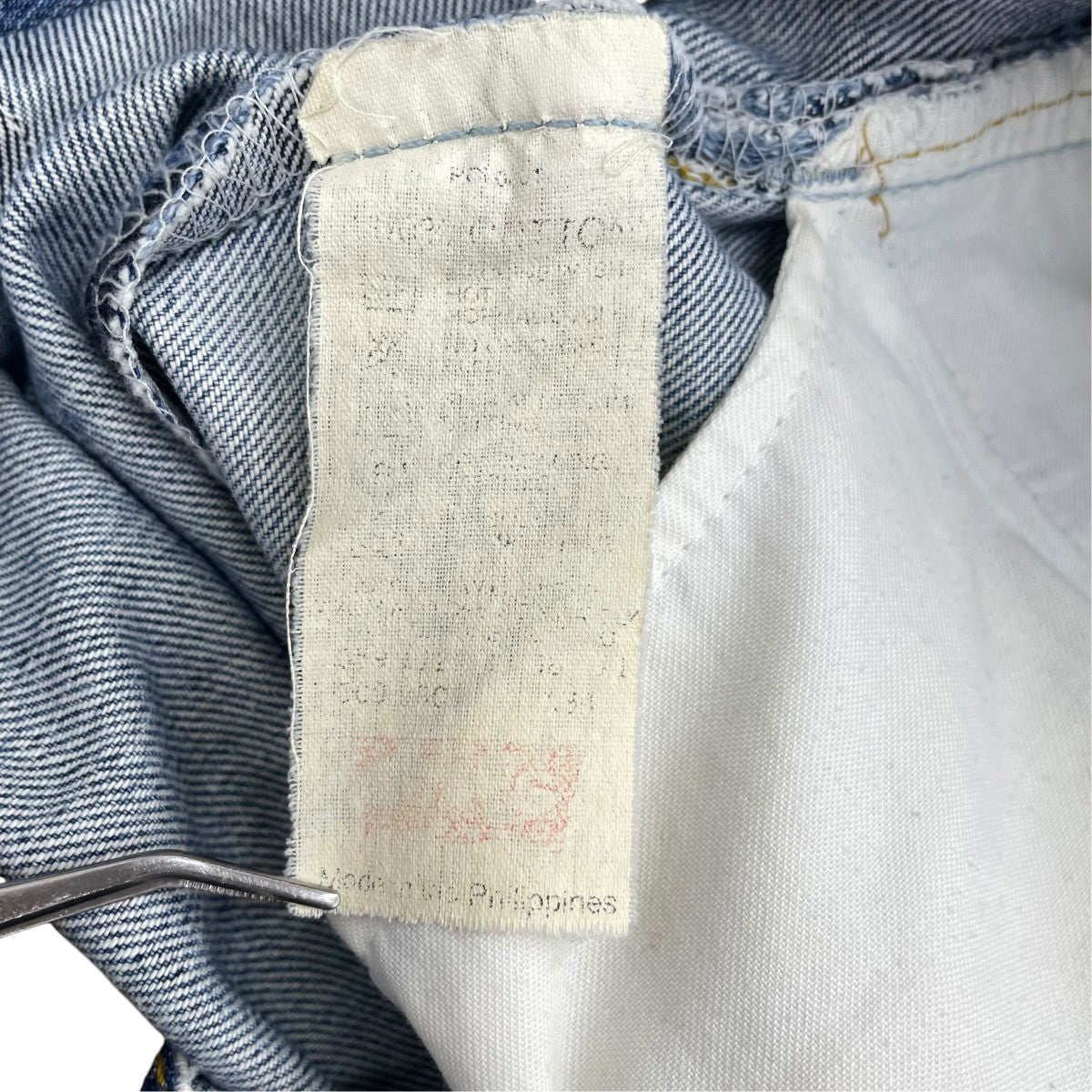 LEVI’S 509デニムパンツ 古着・中古-6枚目のアイテム画像