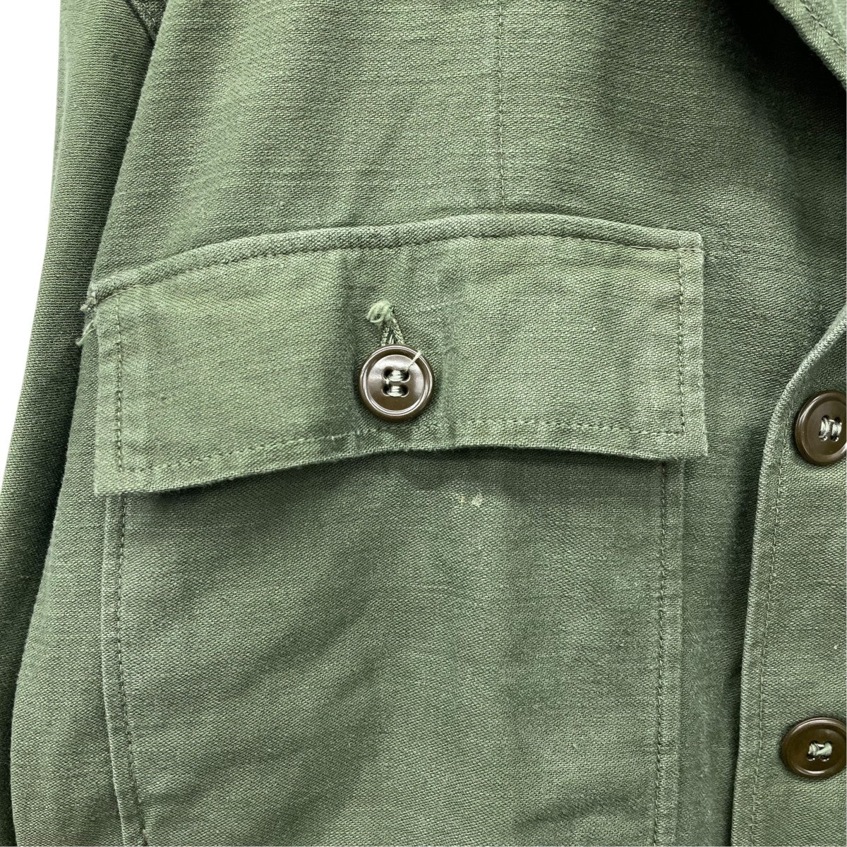 US ARMY OG-107 1stシャツジャケット 古着・中古-3枚目のアイテム画像