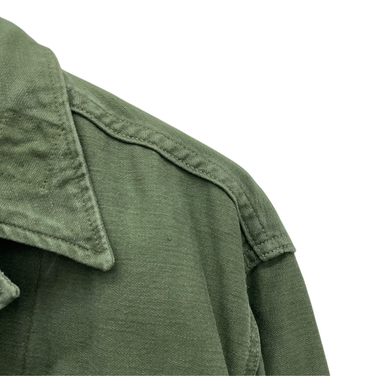US ARMY OG-107 1stシャツジャケット 古着・中古-4枚目のアイテム画像