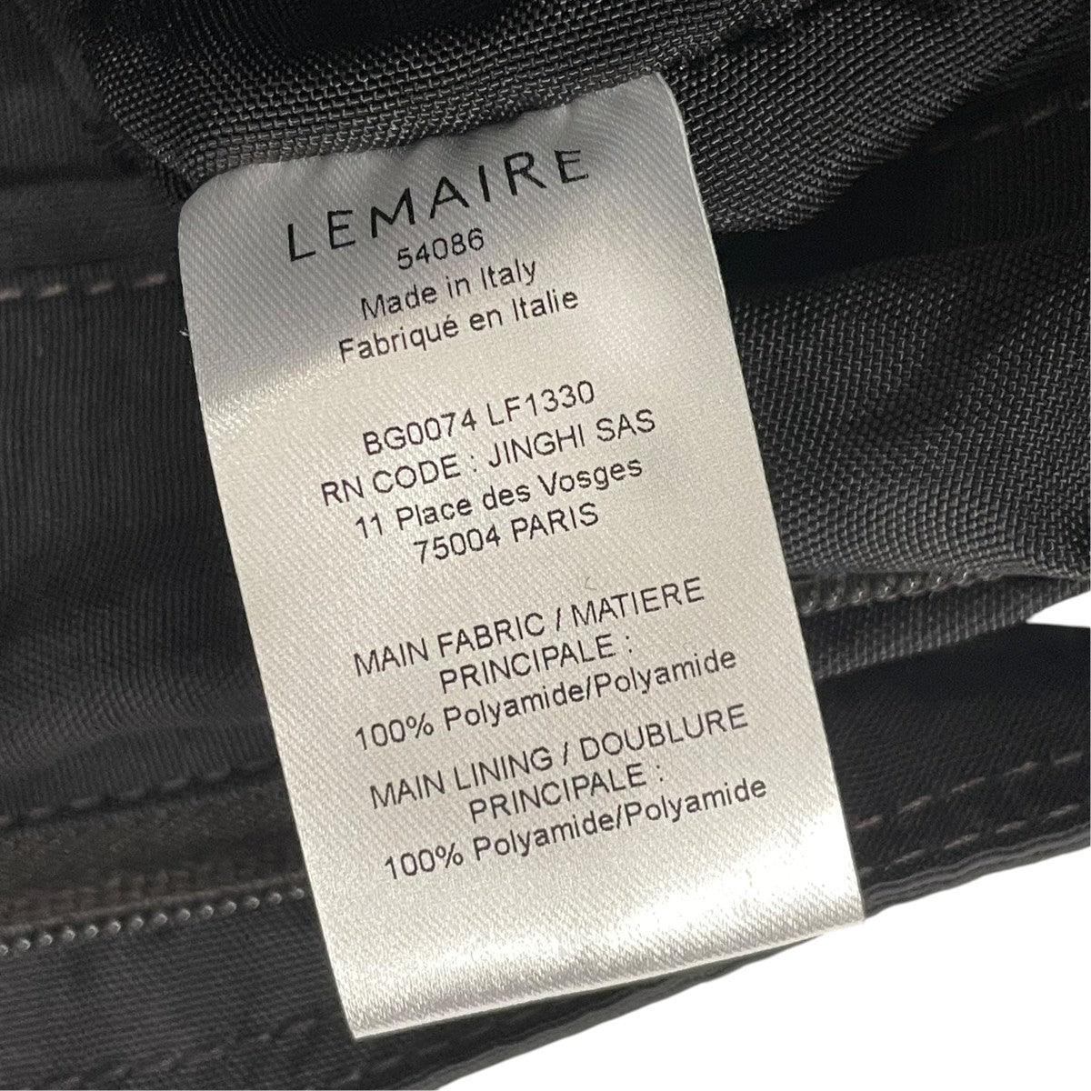 LEMAIRE medium soft game bagショルダーバッグ54086 古着・中古-8枚目のアイテム画像