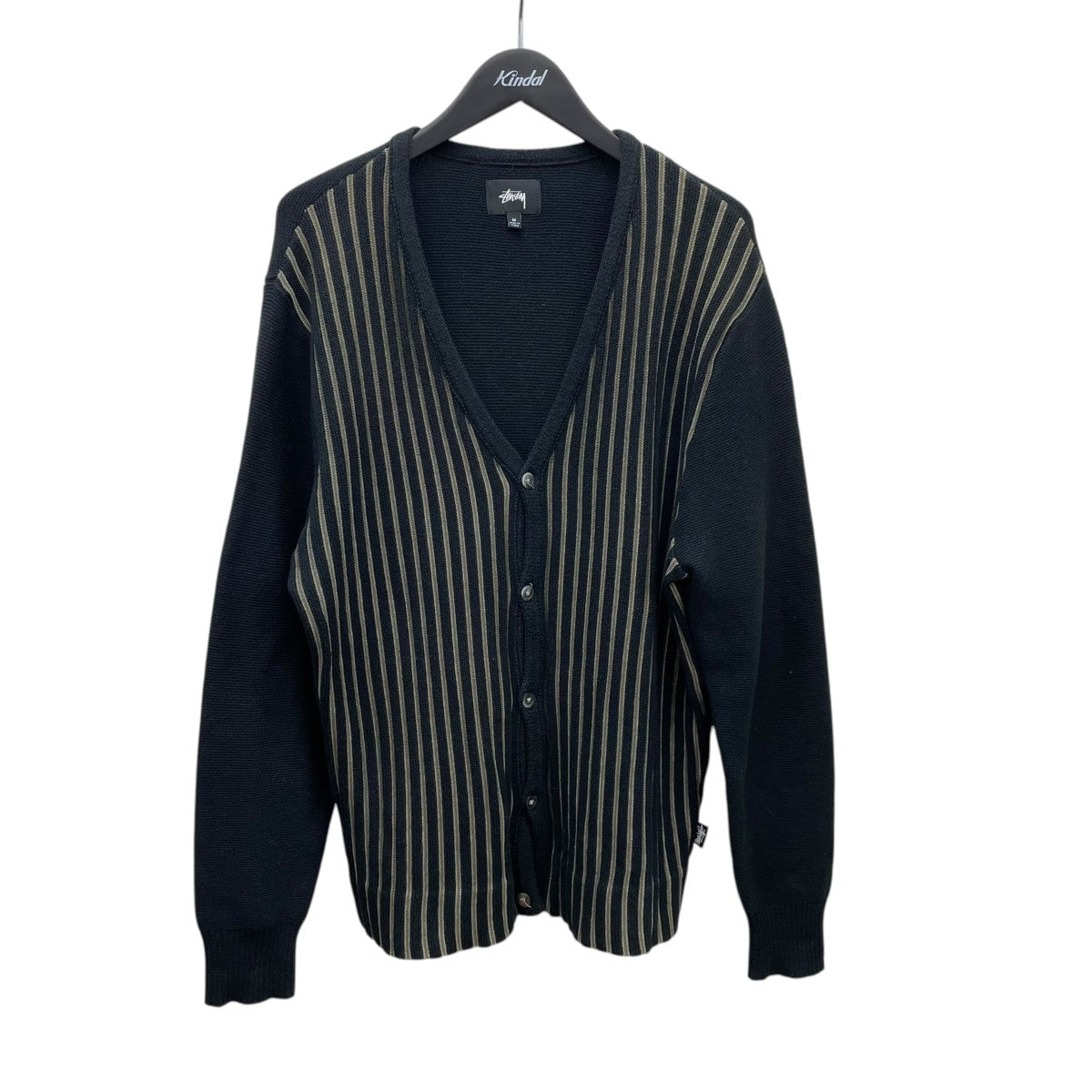 stussy Vネックニットカーディガン217048 古着・中古-1枚目のアイテム画像