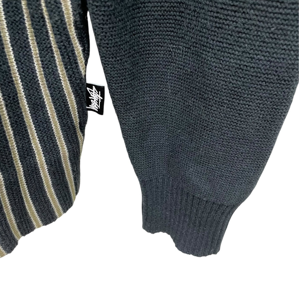 stussy Vネックニットカーディガン217048 古着・中古-4枚目のアイテム画像